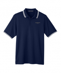 Devon & Jones Men's CrownLux Performance Plaited Tipped Polo